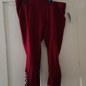 Capri Active Leggings 1X